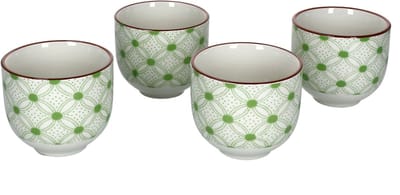 Set van 4 theemokken 100ml Lime Rio - Ritzenhoff 744835