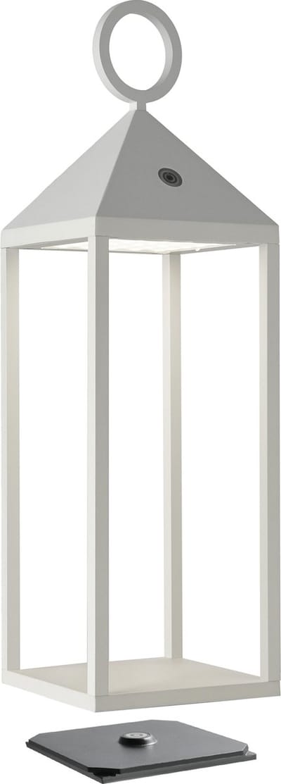 Sompex LED Outdoor  Lantaarn Cargo 2.0 | Batterij gevoed met laadstation | Aluminium | Dimbaar |Wit | H 47