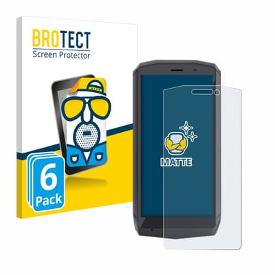 BROTECT - Screenprotector voor Cubot Pocket - Folie Beschermfolie matte 6 Stuks