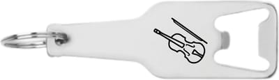 Akyol - viool flesopener - Viool - voor de beste violist - leuk cadeau voor je vriend om te geven - viool cadeau - verjaardag violist - 105 x 25mm