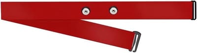 Vervangende Borstband - Hartslag Riem - Effectieve Oefening - Snelle Hartslag Detectie - 15 x 4 x 2 cm - Rood