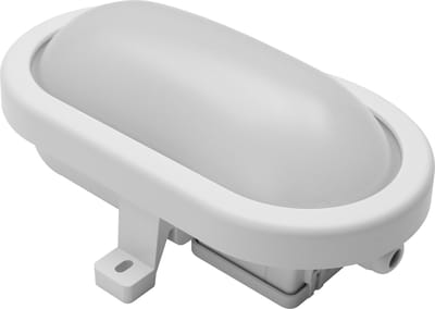 Groenovatie LED Wandlamp 12W - Ovaal - Waterdicht IP54 - Warm Wit