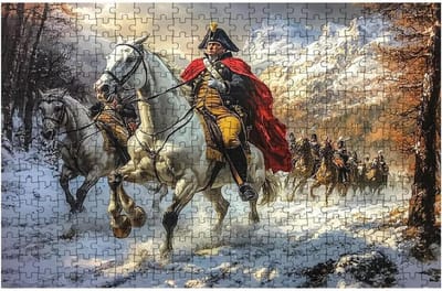 Houten Puzzel - Legpuzzel Volwassenen - Ontspanning Thuis - Geïmporteerd Lindehout - 140x90cm - Napoleon 6