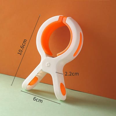 1PCS Grandes Pinces de Plage en Plastique Solides Coupe-vent Pinces à Linge Pince de Suspension de Couette Réutilisable Antidérapante Fixe Pince à Linge Séchage One size