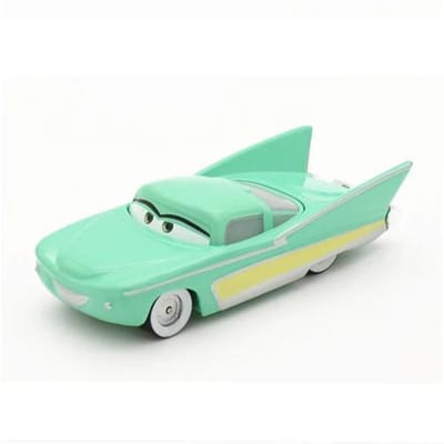 Pixar Cars 2 Flash McQueen Finn McMissile Luigi Guido Shérif Martin Flo 1:55 Voiture Jouet pour Enfants en Alliage Métallique Moulé sous Pression