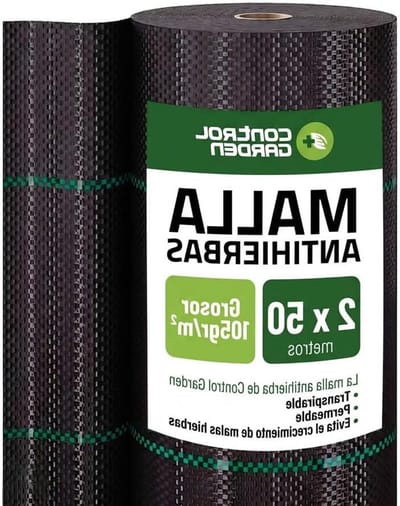 Tuinnet - Onkruiddoek - Onkruid weren - Sterk ademend weefsel - 2 x 50 meter - Zwart