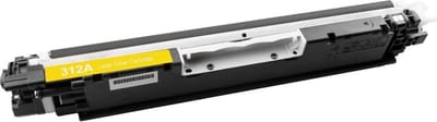 Huismerk geschikt voor HP 126A / CE-312A Toner cartridge - Geel - Geschikt voor Color LaserJet Pro CP1025 - CP1025NW - M175A - 175NW - M275