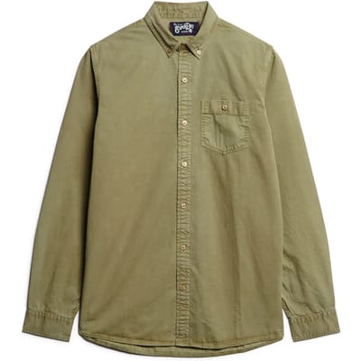 Superdry - The Merchant Store - Overhemd met lange mouwen - Heren - Lange mouwen shirts