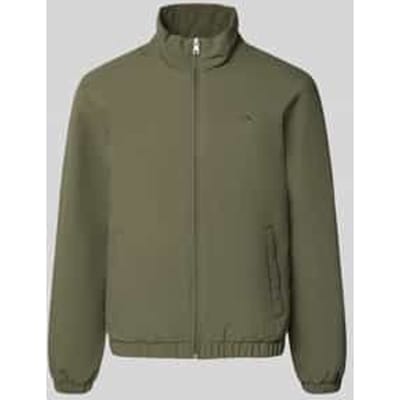 relaxed fit blouson met opstaande kraag