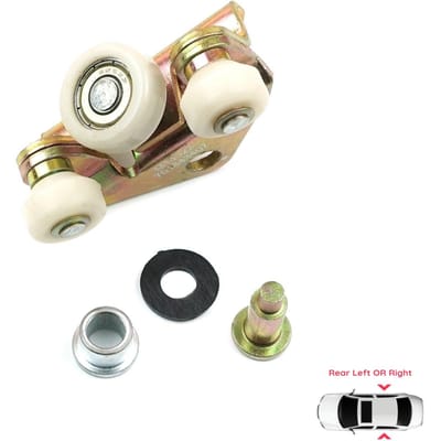 BDP26 Guide de Roulement Inférieur de Charnière de Porte Coulissante Latérale Arrière pour VW Transporter T4 Caravelle Multivan 1990-2003 701843406A
