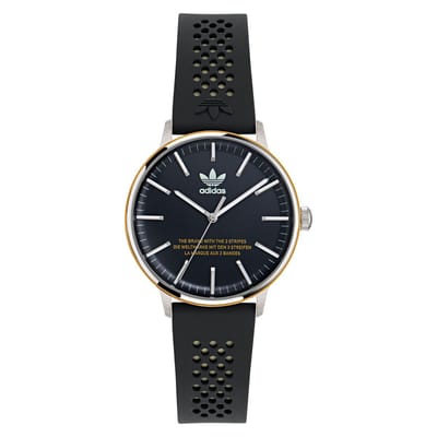 Adidas Originals Code One AOSY24047 Horloge - Siliconen - Zwart - Ø 38 mm