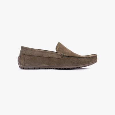 Omnio bengt loafers heren army suède
