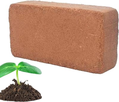 Kokosvezel Blokken - Potgrond Medium - Planten Verzorgen - Verbetert Drainage - 6-7 Liter - Bruin