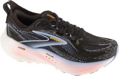 Brooks Glycerin 22, Vrouwen, Zwart, Hardloopschoenen, maat: 36