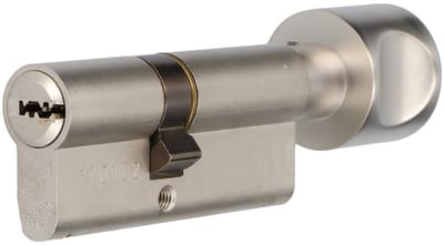S2 veiligheidscilinder F6 K50/30 SKG 2, knopcilinder (verschillend sluitend)