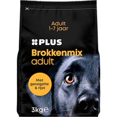 Brokkenmix adult gevogelte & rijst