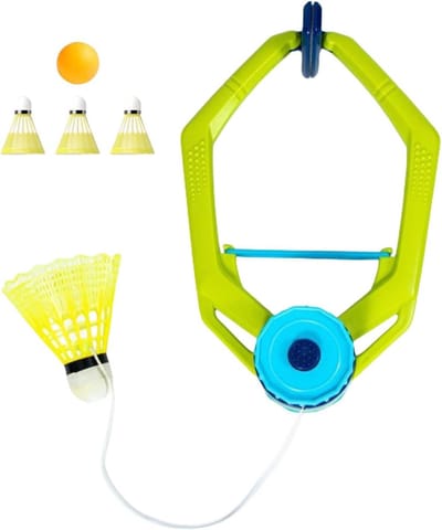 Badminton Trainer - Rebound Bal - Vaardigheden Oefenen - Eenvoudig te Monteren - Verstelbaar Touw - Niet Gespecificeerd