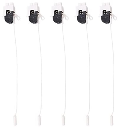 Trekknop schakelaar 5 stuks - 2A 250V AC - stevige handgreep - ideaal voor verlichting - ShopVlot