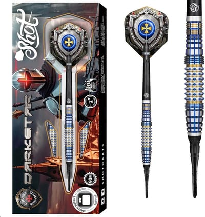 Shot Future Knights Darkstar 90% Soft Tip - Dart Arrows