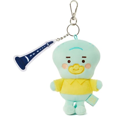 SpongeBob X Kakao Friends Petit Tube Bébé Carlo Caramare Peluche Porte-clés Poupée Coréenne Mignonne Kawaii Doux Porte-clés