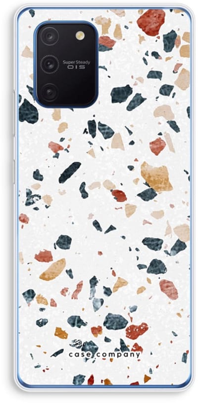 Case Company® - Hoesje geschikt voor Samsung Galaxy Note 10 Lite hoesje - Terrazzo N°4 - Soft Cover Telefoonhoesje - Bescherming aan alle Kanten en Schermrand