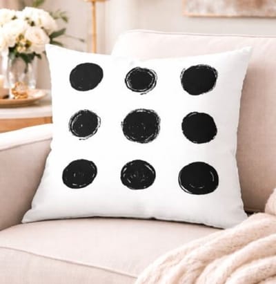 Black & White Living Collection Kussenhoes - 45 x 45 cm