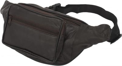 Rojafit Unisex Heuptas - Donkerbruin -Afmeting: ca. 34 x 8 x 15 cm.
