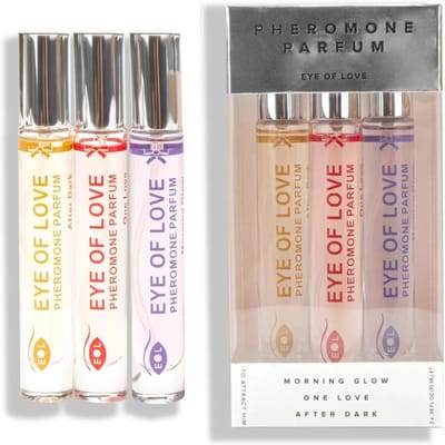 Oog van Liefde - Parfuumset met Feromonen 3x10ml Voor Vrouwen Trek Hem Aan