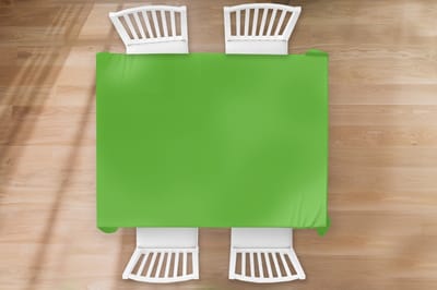 Tafelkleed - Tafellaken - 170x130 cm - Groen - Kleuren - Natuur - Binnen en Buiten
