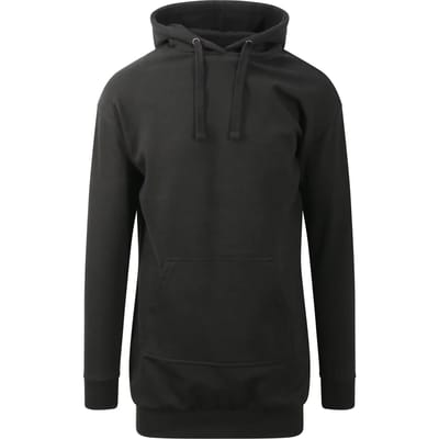 Just Hoods Hoodie Dress JH015 - Jet black - L