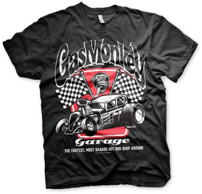 Gas Monkey Garage T-shirt Badass vanrs, verschillende kleuren beschikbaar