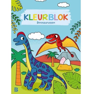Kleurblokken 2026: Dinosaurussen - Kleurblokken