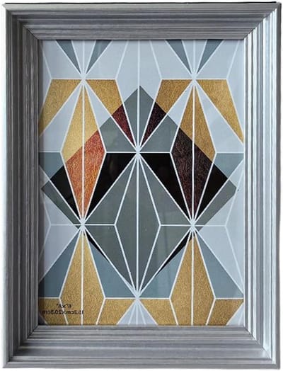 Verborgen Opslag - Geheime Kluis Decor - Veilig Spullen Bewaren - Fotolijst Ontwerp - 234 cm Breed - Zilver