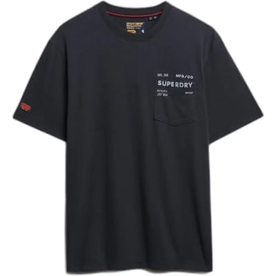 Superdry - Utility T-shirt met losse pasvorm - Heren - T-shirts