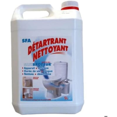 Détartrant nettoyant pour produits SFA - SFA - 5 litres