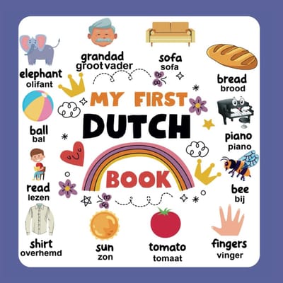 Mijn Eerste Woordenboek Nederlands: 400+ Kleurrijke Woorden voor Peuters en Kinderen