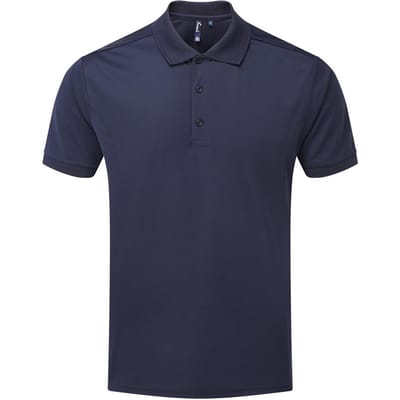 Premier Heren Coolchecker Poloshirt (Marine)