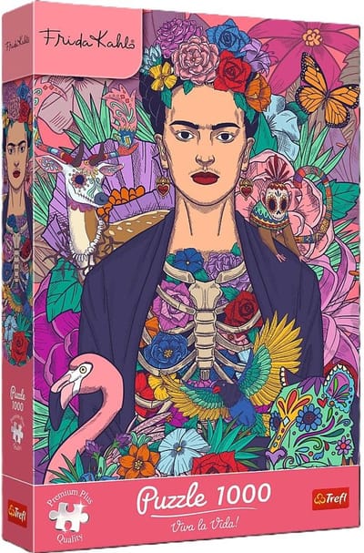 Puzzle Premium Plus Quality Frida Kahlo: Kwitnąca dusza 1000 - Puzzel Premium Plus Quality Frida Kahlo: Bloeiende ziel 1000