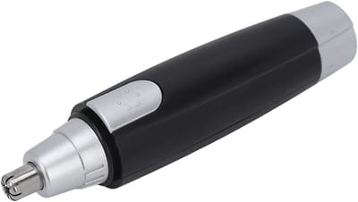 Elektrische Neustrimmer - Haartrimmer - Persoonlijke Verzorging - Wasbaar & Stil - 14 cm - Metaal