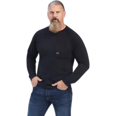 T-shirt met lange mouwen Ariat Rebar Cotton Strong