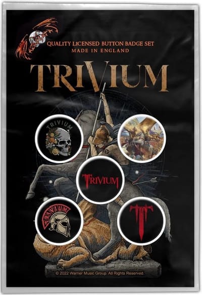 Trivium - In the Court of the Dragon - Button 5-pack