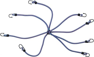 Spanbanden Set - Bungee Koorden - Vastzetten Lading - Bevestigingsring Inclusief - 8 Stuks 40cm
