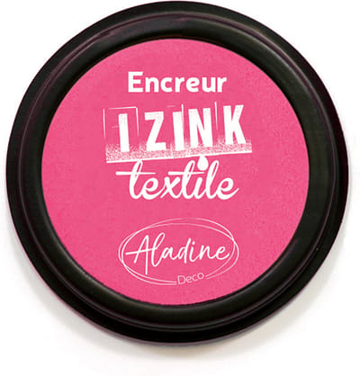 Encreur Izink Textile Framboise Dahlia