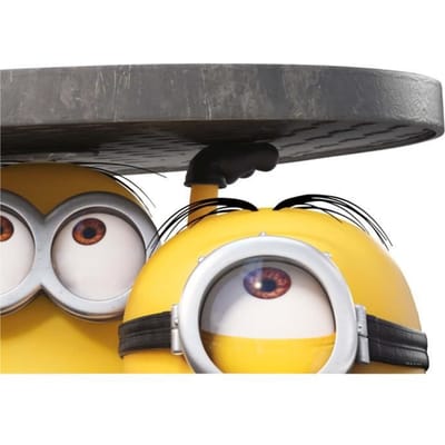 Stickers - Universeel - Les Minions - Thema Riolering - Afmetingen L78 x H38 cm - Verplaatsbaar