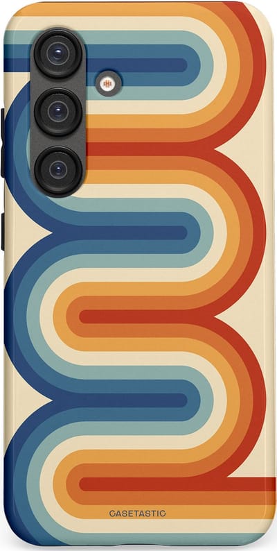 Casetastic Hoesje Geschikt voor Samsung S25 - Stijlvolle Beschermende Duo-layer Case - Vintage Boog