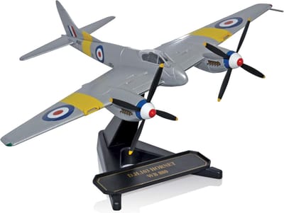 Vliegtuig Model - Miniatuur Vliegtuig - Verzamelen - Gedetailleerd Metaal - Schaal 1:72 - Grijs