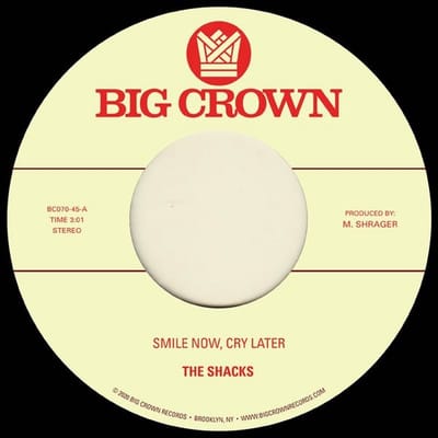 The Shacks & Brainstory - Smile Now, Cry Later / Runaway (7" Single)
