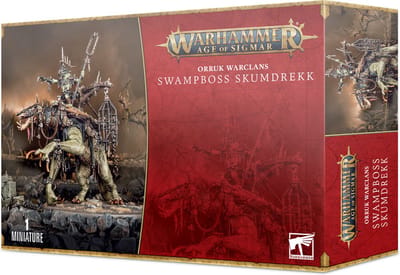 Warhammer Age of Sigmar Orruk Warclans Swampboss Skumdrekk