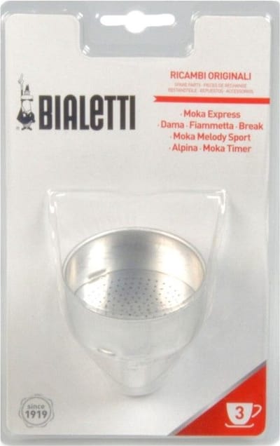 Blister Funnel Filter 3t New Moka-dama-happy-break-fiamet-junior Alu