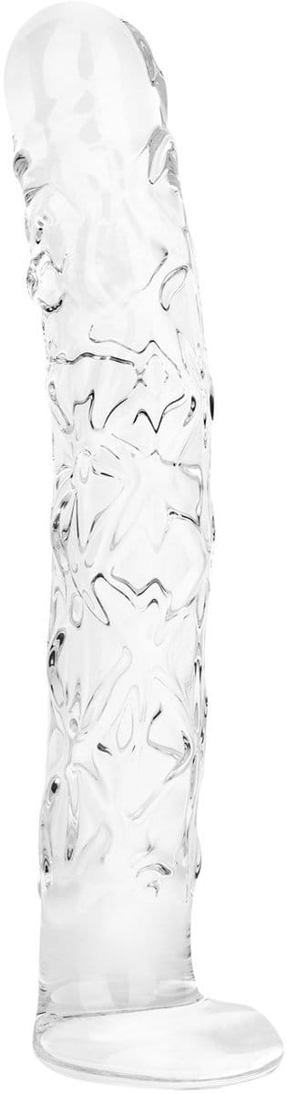 Gildo - No. 36 Getextureerde Glazen Dildo - 19 cm